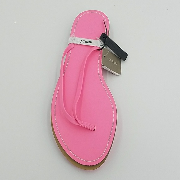 New Arrival J Crew Pink Leather Capri Sandals - Picture 4 of 5